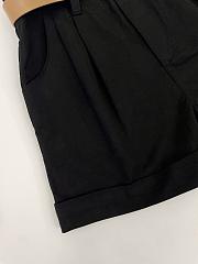 Miumiu style rolled-up shorts - 3