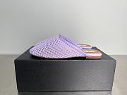 Alaia Flat-soled half-slippers in purble - 1
