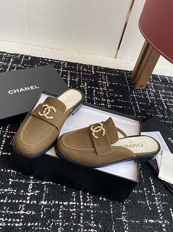 Chanel Moccasins in brown