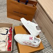 LVxTM Trainer Sneaker Monogram Sakura Flowers - 6
