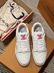 LVxTM Trainer Sneaker Monogram Sakura Flowers - 3