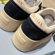 Prada Thick-soled Casual Shoes In Navy Blue Color - 6