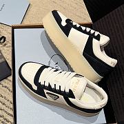Prada Thick-soled Casual Shoes In Navy Blue Color - 3