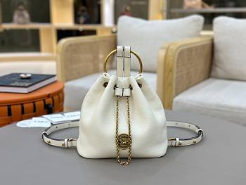 Chloe soft imported first-layer cowhide backpack 04