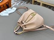 Chloe soft imported first-layer cowhide backpack 03 - 2
