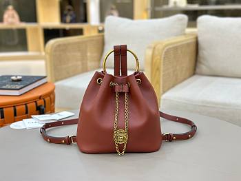 Chloe soft imported first-layer cowhide backpack 01
