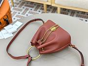 Chloe soft imported first-layer cowhide backpack 01 - 5