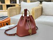 Chloe soft imported first-layer cowhide backpack 01 - 4