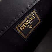 Fendi x Versace Fendace Bolso Convertible Sunshine Shopper Tote In Black - 4