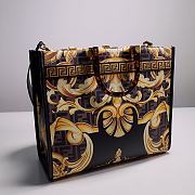 FENDI X VERSACE Calfskin Plexiglass Fendace FF Baroque Print - 4