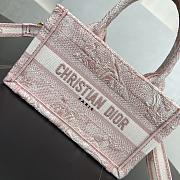 Dior Mini Book Tote In Pink - 2