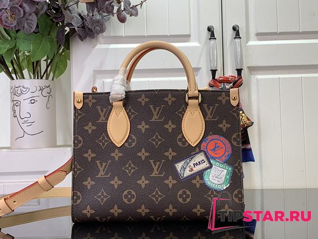 Louis Vuitton PM Onthego Monogram Canvas In Brown - 1