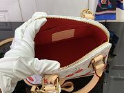 Alma BB LV x TM Bag Monogram Canvas with cherry motif - 5