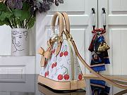 Alma BB LV x TM Bag Monogram Canvas with cherry motif - 3