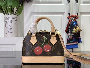 Louis Vuitton Alma LV x TM Nano Bag Material Monogram Canvas