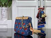 Louis Vuitton Pochette Accessoires LV x TM bag Monogram Denim with cherry motif - 3