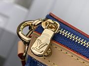 Louis Vuitton Pochette Accessoires LV x TM bag Monogram Denim with cherry motif - 2
