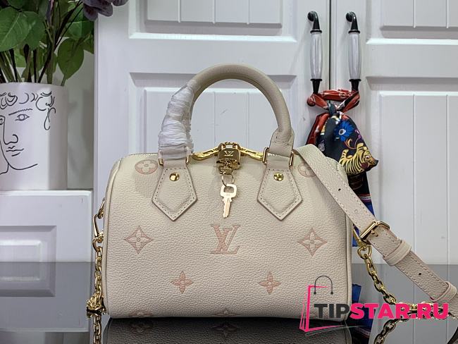 Louis Vuitton Speedy Bandoulière 20 Monogram Empreinte Leather Eden - 1