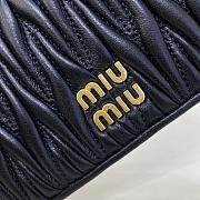 Miumiu Pocket wallet Matelasse In Black - 6