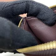 Miumiu Pocket wallet Matelasse In Burgundy - 3