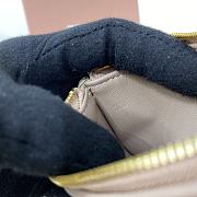 Miumiu Pocket wallet Matelasse In Beige - 5