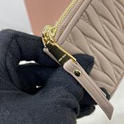 Miumiu Pocket wallet Matelasse In Beige - 4