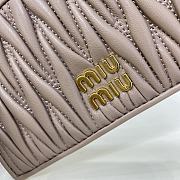 Miumiu Pocket wallet Matelasse In Beige - 2