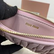 Miumiu Pocket wallet Matelasse In Pink - 6