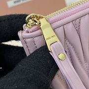 Miumiu Pocket wallet Matelasse In Pink - 3