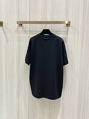 Prada Logo Printed T-Shirt In Black - 5