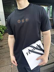 Louis Vuitton Flower Five-Star T-Shirt In Black - 5