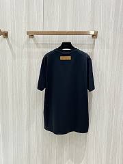 Louis Vuitton Flower Five-Star T-Shirt In Black - 3