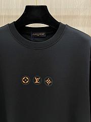 Louis Vuitton Flower Five-Star T-Shirt In Black - 2