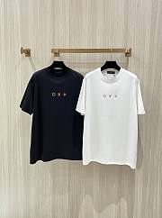 Louis Vuitton Flower Five-Star T-Shirt In White - 4