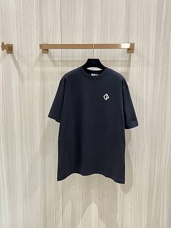 Dior CD Diamond T-Shirt In Black