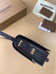 Burberry Small Grace Leather Shoulder Bag In Black - 5