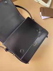 Burberry Small Grace Leather Shoulder Bag In Black - 4