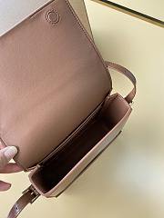 Burberry Small Grace Leather Shoulder Bag In Brown - 3