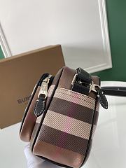 Burberry Brown Leather Paddy Crossbody Bag - 5