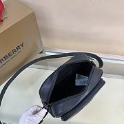 Burberry Gray Leather Paddy Crossbody Bag - 6