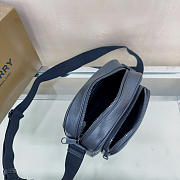 Burberry Black Leather Paddy Crossbody Bag - 5