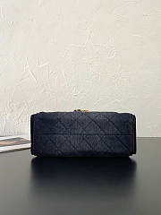 Chanel Mini Hobo Bag Black Denim - 2