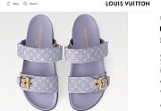 Louis Vuitton Bom Dia Flat Comfort Mules Lilac - 2