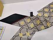 Gucci GG print with Horsebits silk neck bow 01 - 6