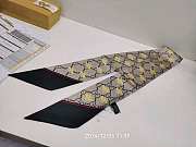 Gucci GG print with Horsebits silk neck bow 01 - 4
