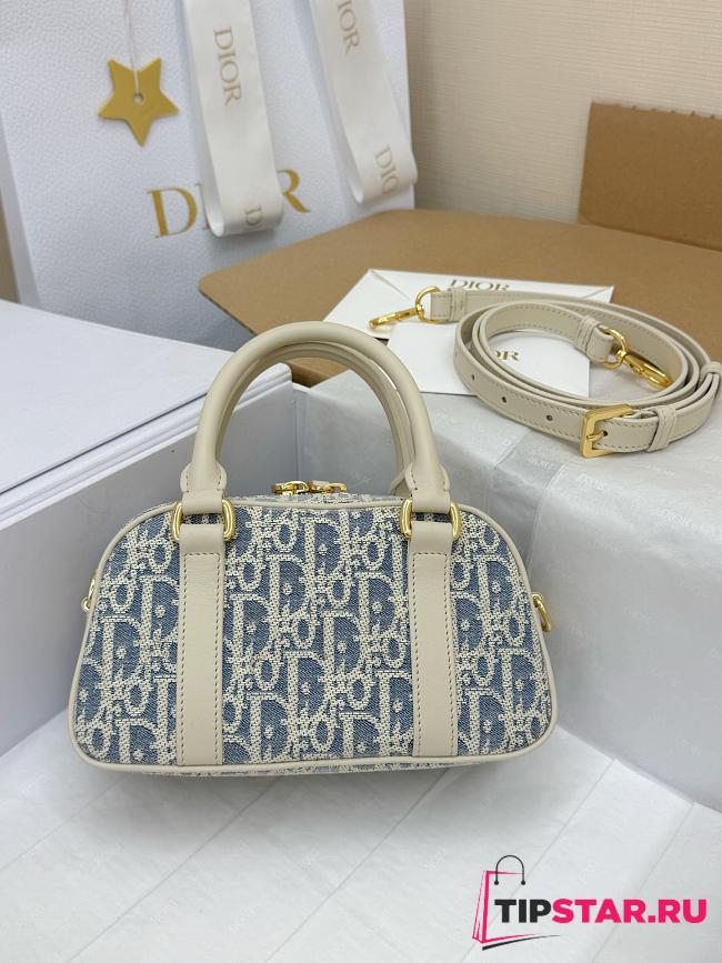 Dior D-Vibe East-West Nano Bag Blue - 1