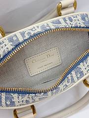 Dior D-Vibe East-West Nano Bag Blue - 3