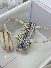 Dior D-Vibe East-West Nano Bag Blue - 4