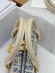 Dior D-Vibe East-West Nano Bag Blue - 2