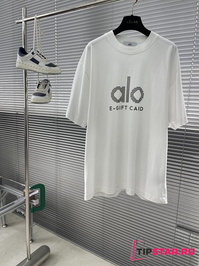 Alo Simple letter T-shirt 03 - 1